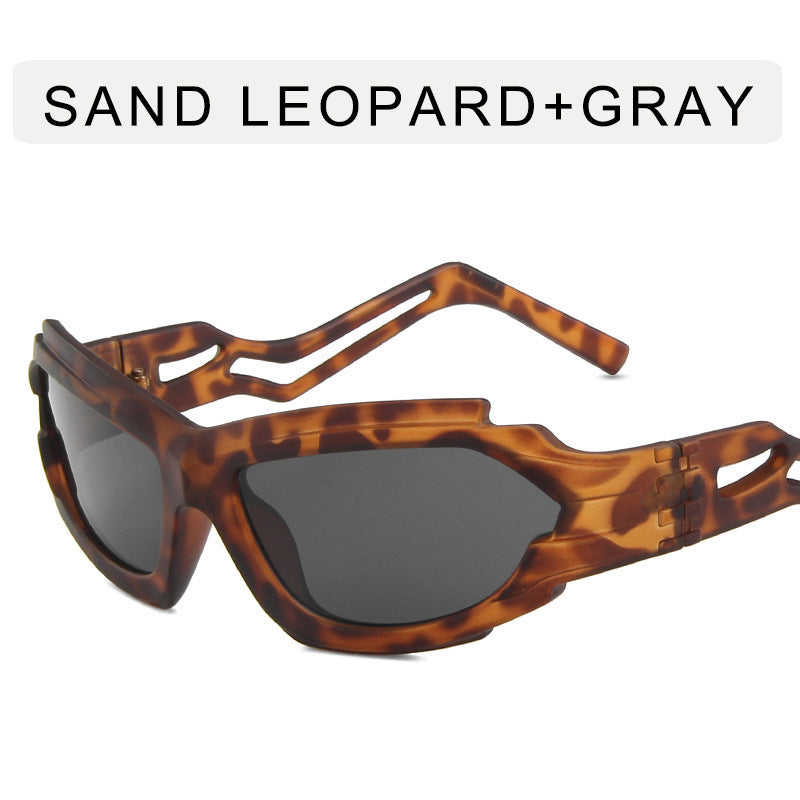 Wholesale Futuristic Riding PC Men's Sunglasses